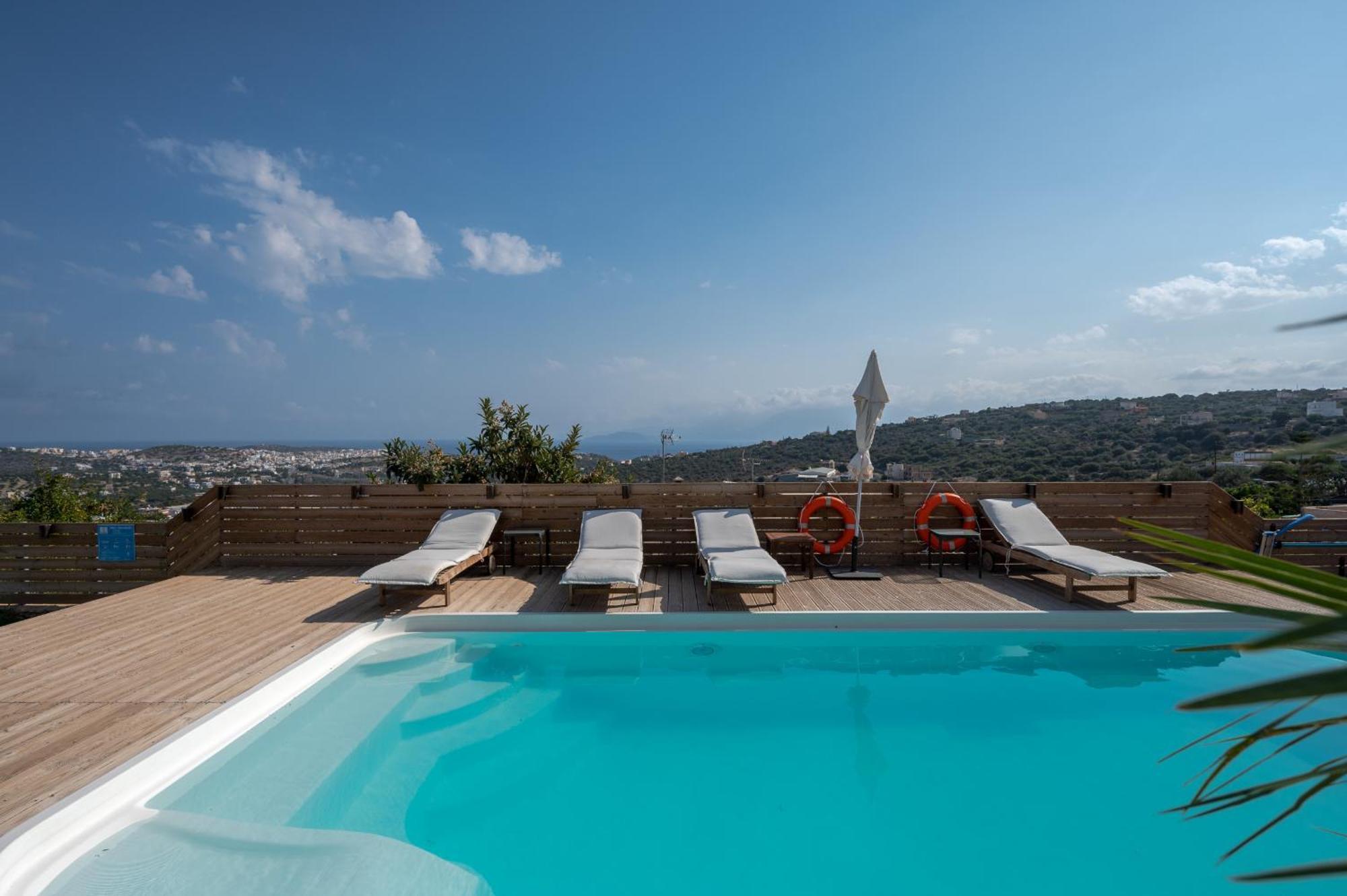 Amina Villa Agios Nikolaos  Bagian luar foto