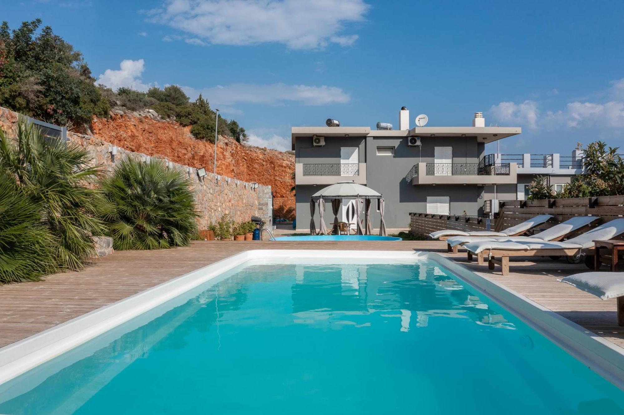 Amina Villa Agios Nikolaos  Bagian luar foto