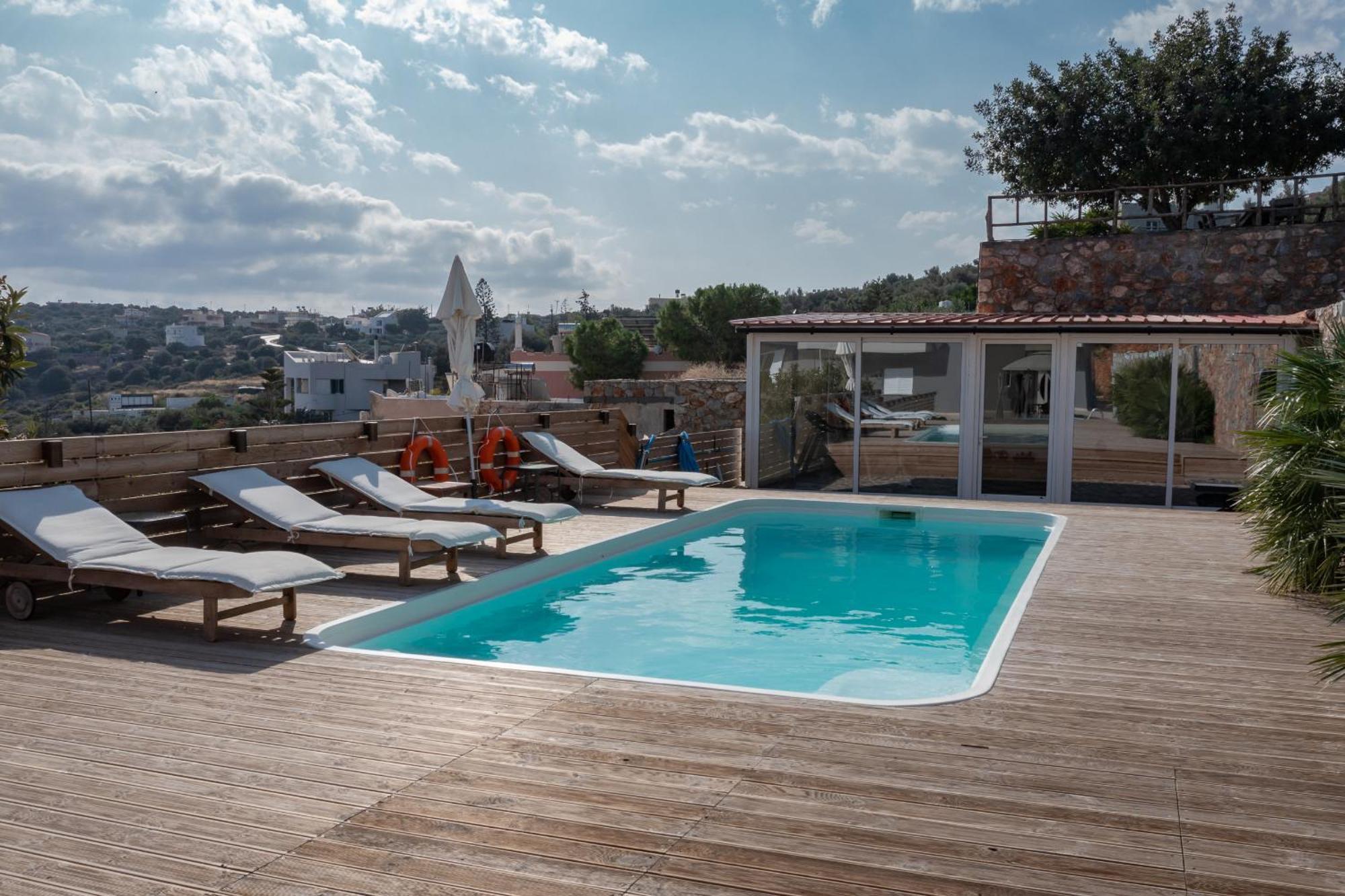 Amina Villa Agios Nikolaos  Bagian luar foto