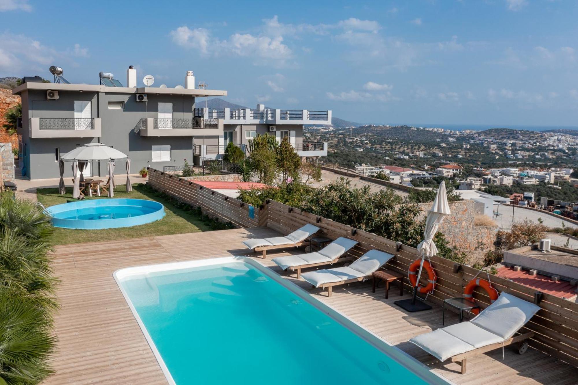 Amina Villa Agios Nikolaos  Bagian luar foto